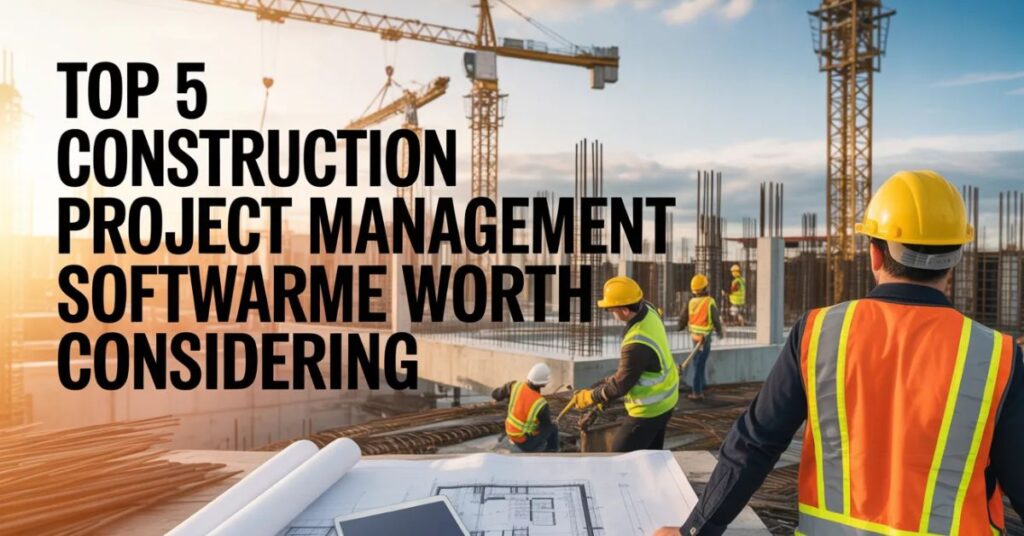 Top 5 Construction Project Management Software
