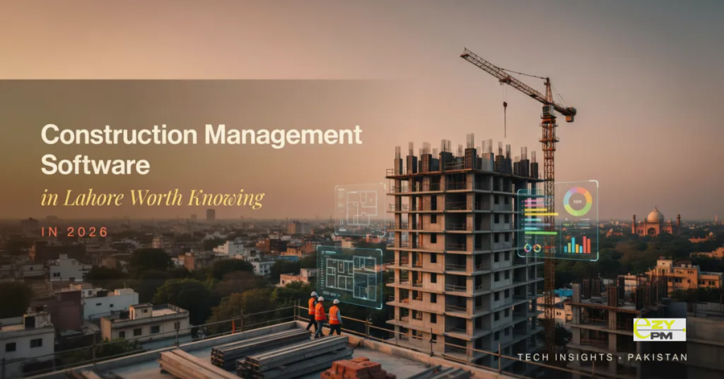 Construction Management Software in Lahore